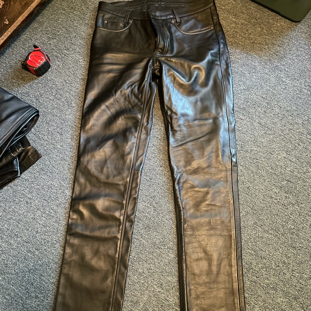 Men’s leather pants